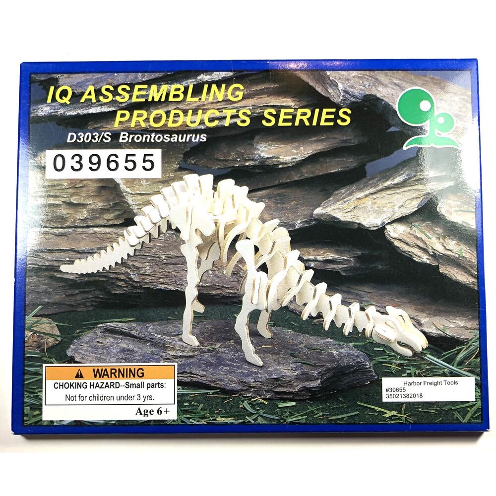 Journey to the Age of Giants with the Brontosaurus 3D Puzzle/Model Kit! - vn